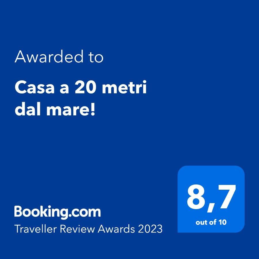 포사세시아 Casa A 20 Metri Dal Mare! 아파트 외부 사진