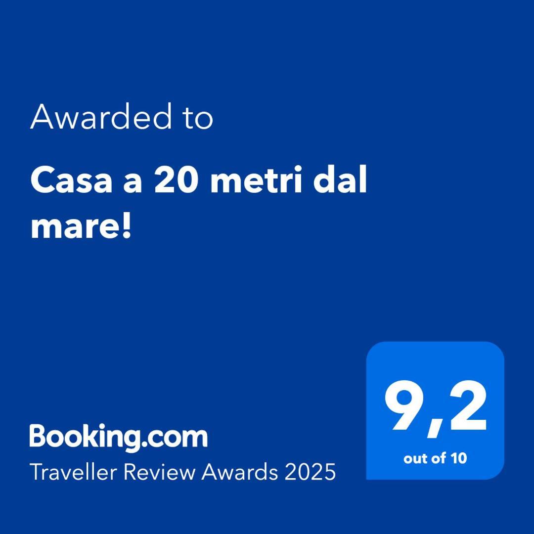 포사세시아 Casa A 20 Metri Dal Mare! 아파트 외부 사진